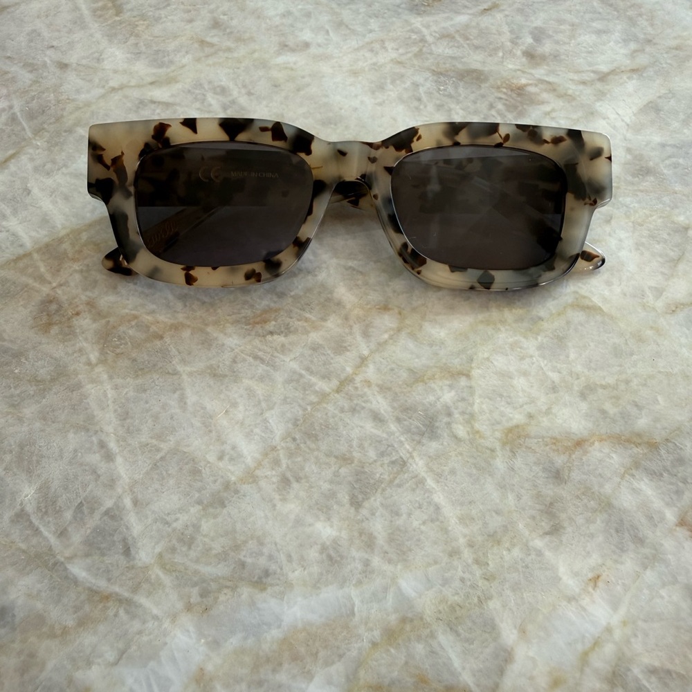 Madewell Tortoiseshell Square Frame Sunglasses - Women Accessories